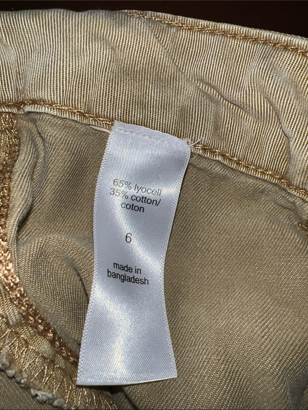 Maurices khaki Cargo Utility Trousers - Picture 13 of 13